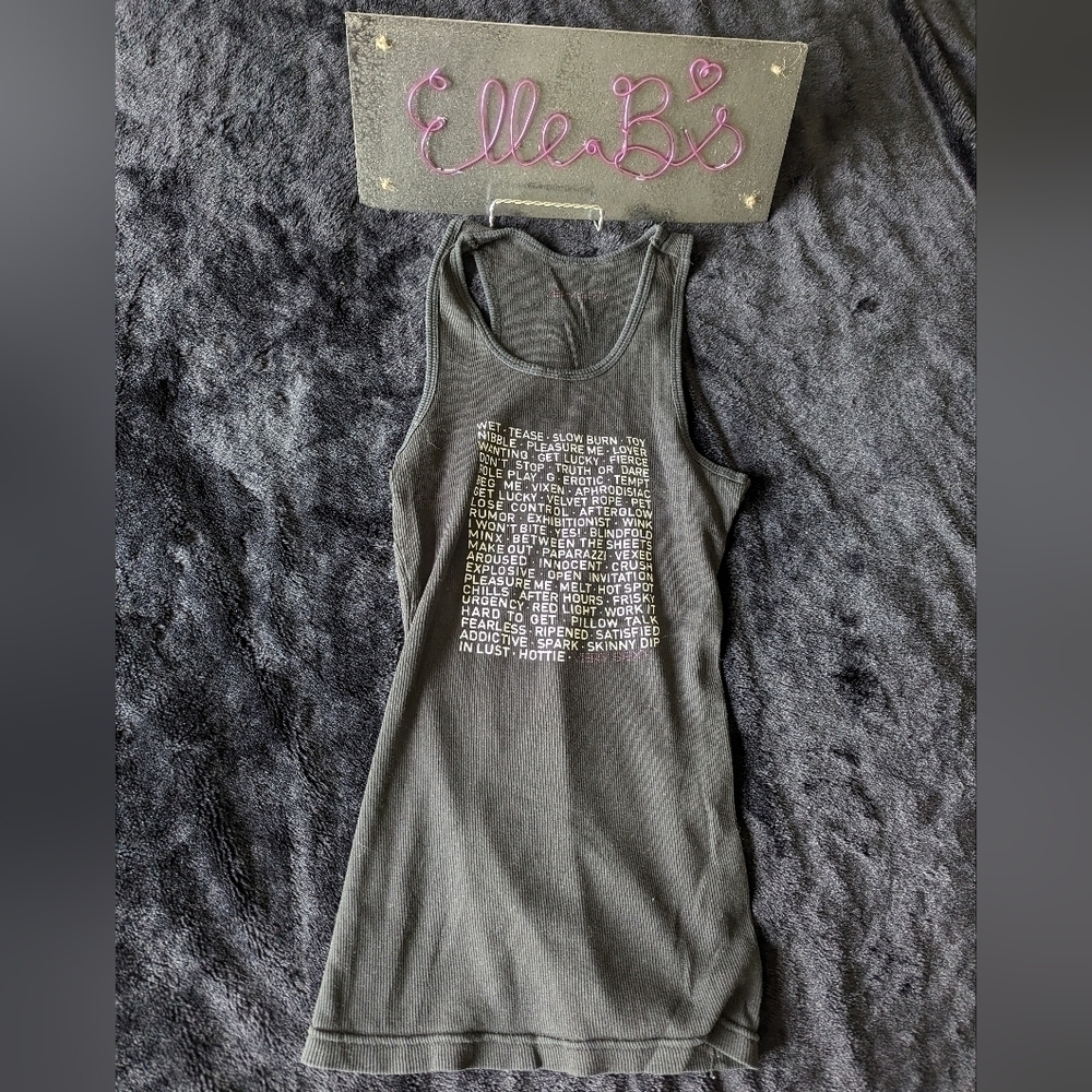 GUC Very Black Sexy Racerback Tank